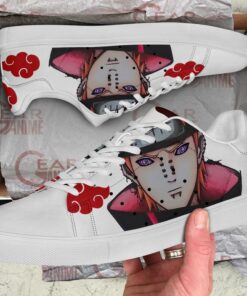 Akatsuki Nagato Pain Skate Shoes Naruto Anime Custom Shoes PN09 - 2 - GearAnime