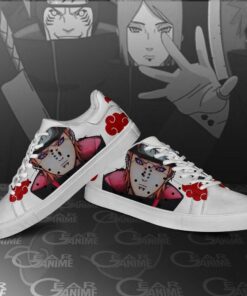 Akatsuki Nagato Pain Skate Shoes Naruto Anime Custom Shoes PN09 - 4 - GearAnime
