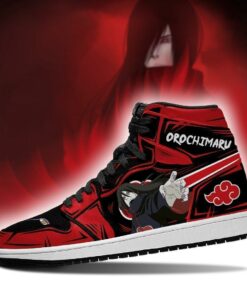 Akatsuki Orochimaru Naruto Anime Sneakers Fan Gift MN04 - 3 - GearAnime