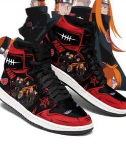 Akatsuki Pain Shoes Eyes Costume Boots Naruto Anime Sneakers - 1 - GearAnime