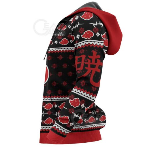 Akatsuki Ugly Christmas Sweater Naruto Anime Custom Xmas Gift VA10 - 5 - GearAnime