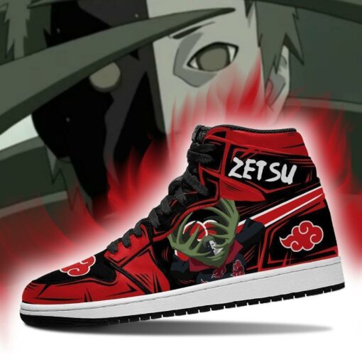 Akatsuki Zetsu Naruto Anime Sneakers Fan Gift MN04 - 3 - GearAnime