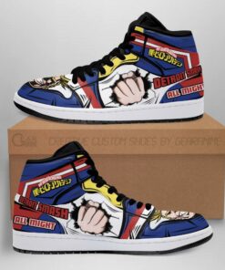 All Might Sneakers Skill My Hero Academia Anime Shoes PT04 - 1 - GearAnime