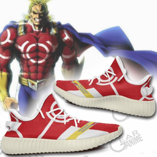 All Might Shoes Silver Ace My Hero Academia Sneakers TT10 - 4 - GearAnime