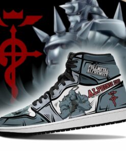 Alphonse Elric Sneakers Fullmetal Alchemist Anime Custom Shoes - 3 - GearAnime