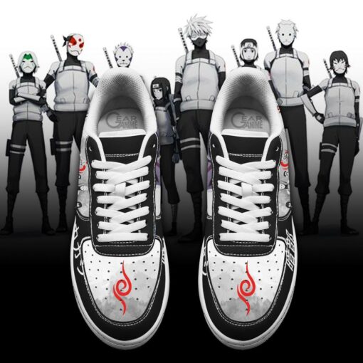 Anbu Black Ops Shoes Naruto Anime Custom Shoes PT10 - 2 - GearAnime