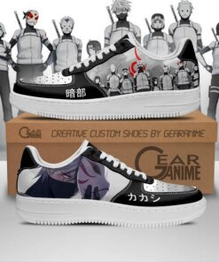 Anbu Black Ops Shoes Naruto Anime Custom Shoes PT10 - 1 - GearAnime