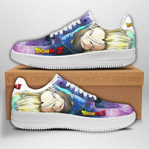 Android 18 Sneakers Dragon Ball Z Anime Shoes Fan Gift PT04 - 1 - GearAnime