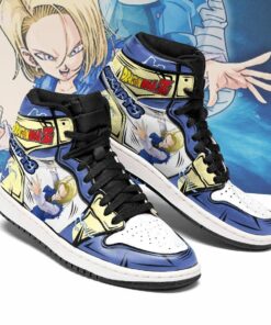 Android 18 Sneakers Dragon Ball Super Anime Shoes Custom MN04 - 2 - GearAnime