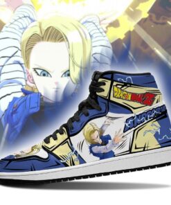 Android 18 Sneakers Dragon Ball Z Anime Shoes Fan Gift MN04 - 3 - GearAnime