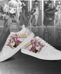 Code Geass Anya Alstreim Skate Shoes Custom Anime Shoes - 3 - GearAnime