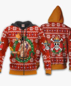 Portgas Ace Ugly Christmas Sweater One Piece Anime Xmas Gift VA10 - 2 - GearAnime