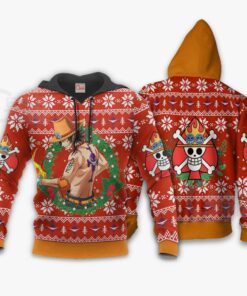 Portgas Ace Ugly Christmas Sweater One Piece Anime Xmas Gift VA10 - 3 - GearAnime