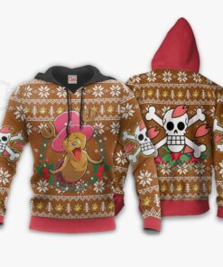 Happy Chopper Ugly Christmas Sweater One Piece Anime Xmas Gift VA10 - 3 - GearAnime
