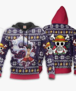 Luffy Gear 4 Ugly Christmas Sweater One Piece Anime Xmas Gift VA10 - 3 - GearAnime