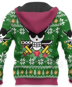 Zoro Ugly Christmas Sweater One Piece Anime Xmas Gift VA10 - 4 - GearAnime