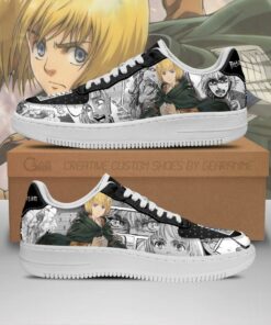 AOT Armin Sneakers Attack On Titan Anime Shoes Mixed Manga - 1 - GearAnime