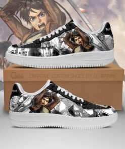 AOT Eren Sneakers Attack On Titan Anime Shoes Mixed Manga - 1 - GearAnime