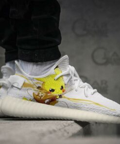 AOT Mashup Pikachu Shoes Pokemon Anime Sneakers TT11 - 4 - GearAnime
