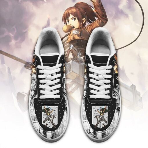 AOT Sasha Sneakers Attack On Titan Anime Shoes Mixed Manga - 2 - GearAnime