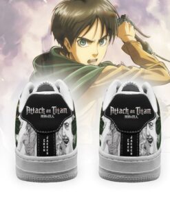 AOT Scout Eren Sneakers Attack On Titan Anime Shoes Mixed Manga - 3 - GearAnime