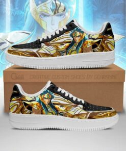 Aquarius Camus Sneakers Uniform Saint Seiya Anime Shoes - 1 - GearAnime