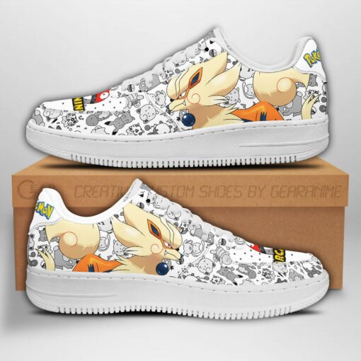 Arcanine Sneakers Pokemon Shoes Fan Gift Idea PT04 - 1 - GearAnime