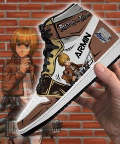 Armin Sneakers Attack On Titan Anime Sneakers - 4 - GearAnime
