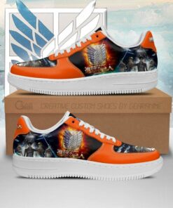 Attack On Titan Sneakers AOT Anime Shoes - 1 - GearAnime