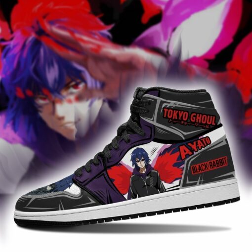 Ayato Sneakers Custom Tokyo Ghoul Anime Shoes MN05 - 3 - GearAnime