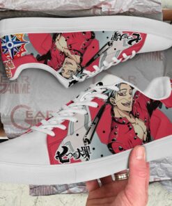 Ban Skate Shoes The Seven Deadly Sins Anime Custom Sneakers PN10 - 2 - GearAnime