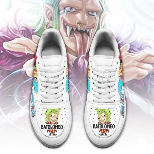 Batolomeo Sneakers Custom One Piece Anime Shoes Fan PT04 - 2 - GearAnime
