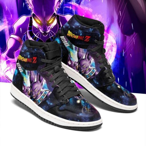 Beerus Sneakers Dragon Ball Z Galaxy Anime Shoes Gift for Fan PT04 - 2 - GearAnime