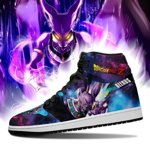 Beerus Sneakers Dragon Ball Z Galaxy Anime Shoes Gift for Fan PT04 - 3 - GearAnime
