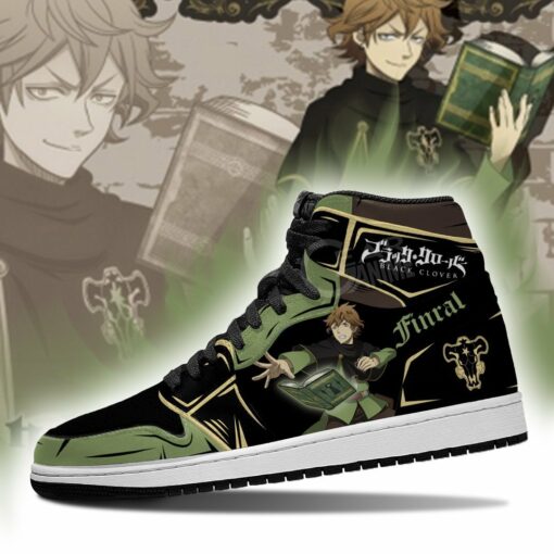 Black Bull Finral Sneakers Black Clover Anime Shoes - 3 - GearAnime