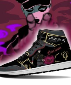 Black Bull Gordon Agrippa Sneakers Black Clover Anime Shoes - 3 - GearAnime