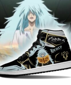 Black Bull Henry Sneakers Black Clover Anime Shoes - 3 - GearAnime