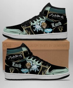 Black Bull Luck Voltia Sneakers Black Clover Anime Shoes - 2 - GearAnime
