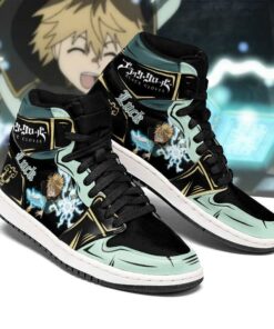 Black Bull Luck Voltia Sneakers Black Clover Anime Shoes - 1 - GearAnime