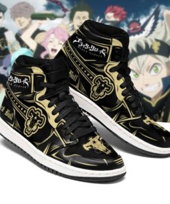 Black Bull Magic Knight Sneakers Black Clover Sneakers Anime - 1 - GearAnime