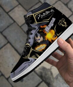 Black Bull Magna Sneakers Black Clover Anime Shoes - 4 - GearAnime