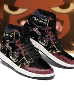 Black Bull Nero Sneakers Black Clover Anime Shoes - 1 - GearAnime