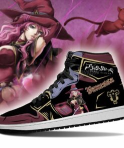 Black Bull Vanessa Sneakers Black Clover Anime Shoes - 3 - GearAnime