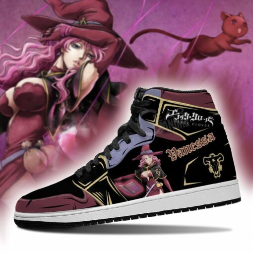 Black Bull Vanessa Sneakers Black Clover Anime Shoes - 3 - GearAnime
