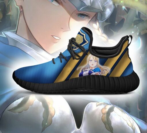 Black Clover Charlotte Reze Shoes Blue Rose Knight Anime Sneakers - 4 - GearAnime