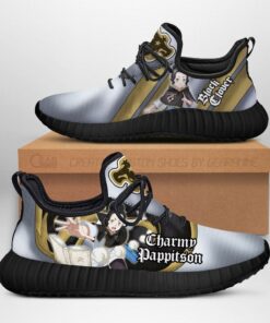 Black Clover Charmy Reze Shoes Black Bull Knight Anime Sneakers - 1 - GearAnime