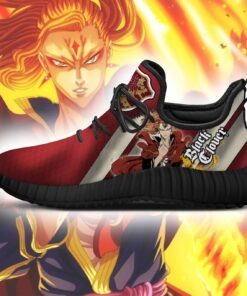 Black Clover Fuegoleon Reze Shoes Crimson Lion Knight Anime Sneakers - 3 - GearAnime