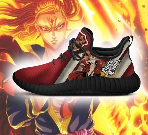 Black Clover Fuegoleon Reze Shoes Crimson Lion Knight Anime Sneakers - 3 - GearAnime