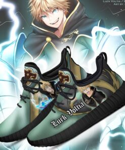 Black Clover Luck Voltia Reze Shoes Black Bull Knight Anime Sneakers - 2 - GearAnime