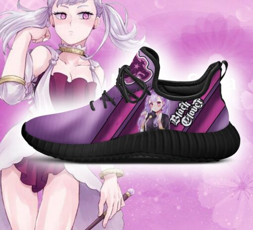 Black Clover Noelle Reze Shoes Black Bull Knight Anime Sneakers - 3 - GearAnime